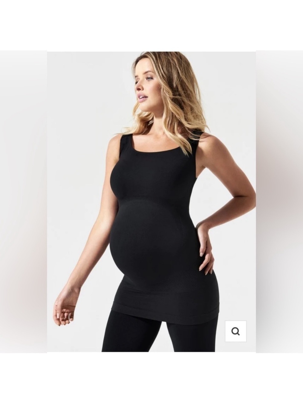 BLANQI Black Maternity Tank Top